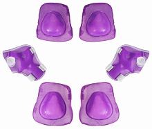Onlitop Защита роликовая, размер универсальный / цвет фиолетовый					
