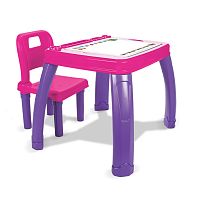 PILSAN Набор Столик со стульчиком /цвет pink/малиновый					