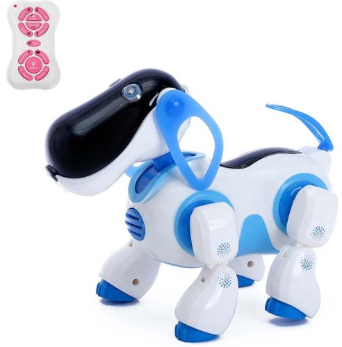Zhorya Робот радиоуправляемый "Киберпес Ки-Ки" / цвет синий