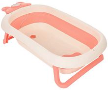Pituso Складная ванна с термометром / цвет Pink (персик)					