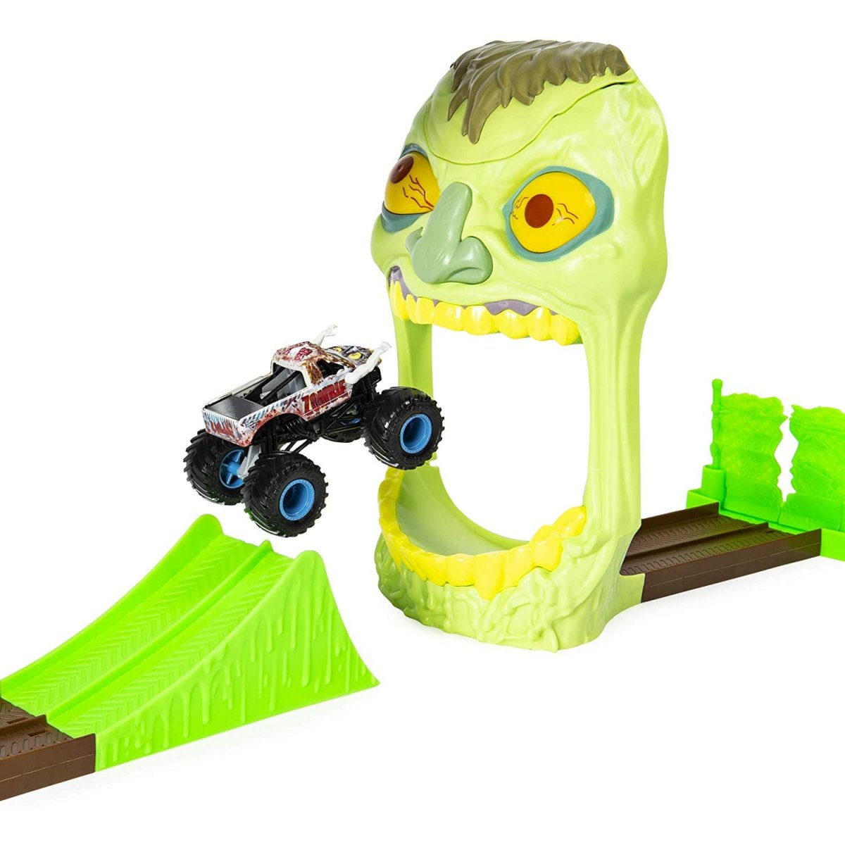 Monster Jam Игровой набор машинок Зона Зомби Монстр Джем