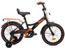 MaxxPro Велосипед Onix 14 / цвет черно-оранжевый					