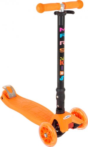 Ruixinlang Самокат 3-х колесный Mars Kids Maxi Light складной / цвет оранжевый
