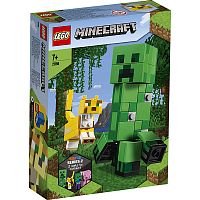 Lego Конструктор  Minecraft Большие фигурки Minecraft, Крипер и Оцелот					