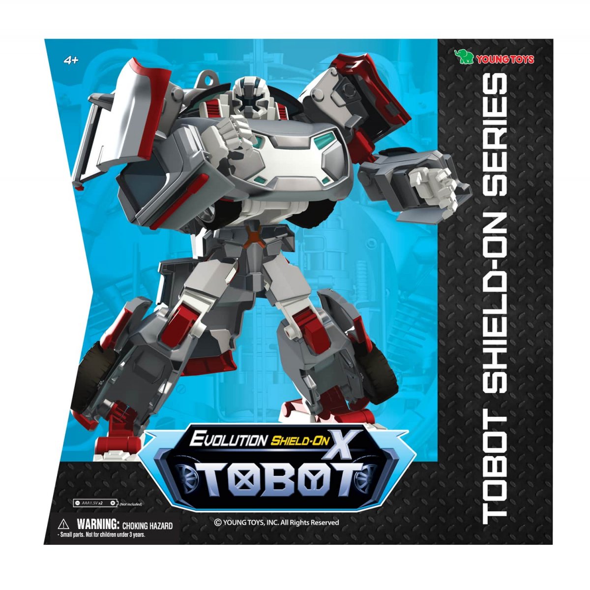 Tobot Игрушка робот-трансформер Тобот Эволюция Х / со звуком и светом