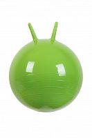 МалышОк Мяч Прыгун с рожками д500мм в подарочной упаковке / зеленый