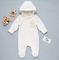 Petit BeBe Комбинезон с капюшоном (футер-петля) 3025					