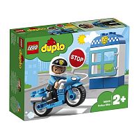 Lego Конструктор Duplo "Полицейский мотоцикл"					