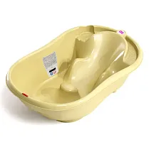 Ok Baby Ванночка для купания детей Onda 823 / цвет жёлтый 13					