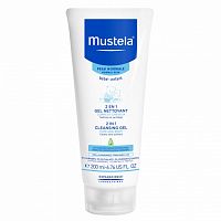 MUSTELA BEBE Гель для купания 2 в 1 для нормальной кожи / 200 мл