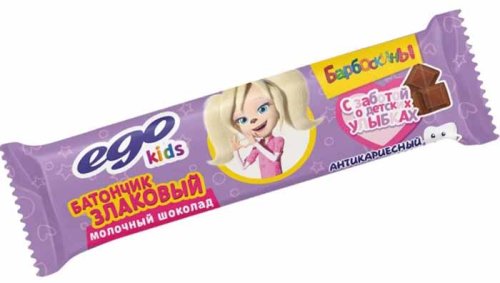 Ego kids Батончик злаковый молочный шоколад, 25 г