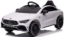 Toyland Электромобиль Mercedes Benz CLA45 / цвет белый					