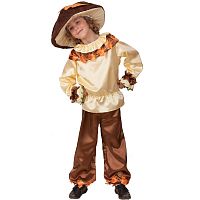 Батик Карнавальный костюм для мальчиков Гриб Добрый / рост 116 см, от 4 лет / цвет коричневый